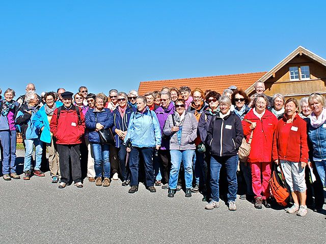 Pensioniertenwanderung – sonnig und leicht trocken