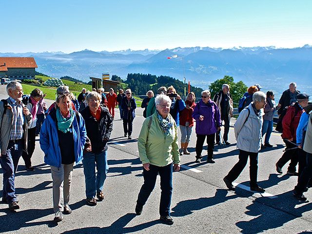 Pensioniertenwanderung – sonnig und leicht trocken